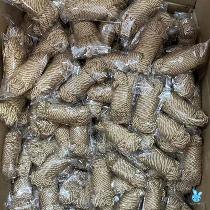 Bondage ropes stock