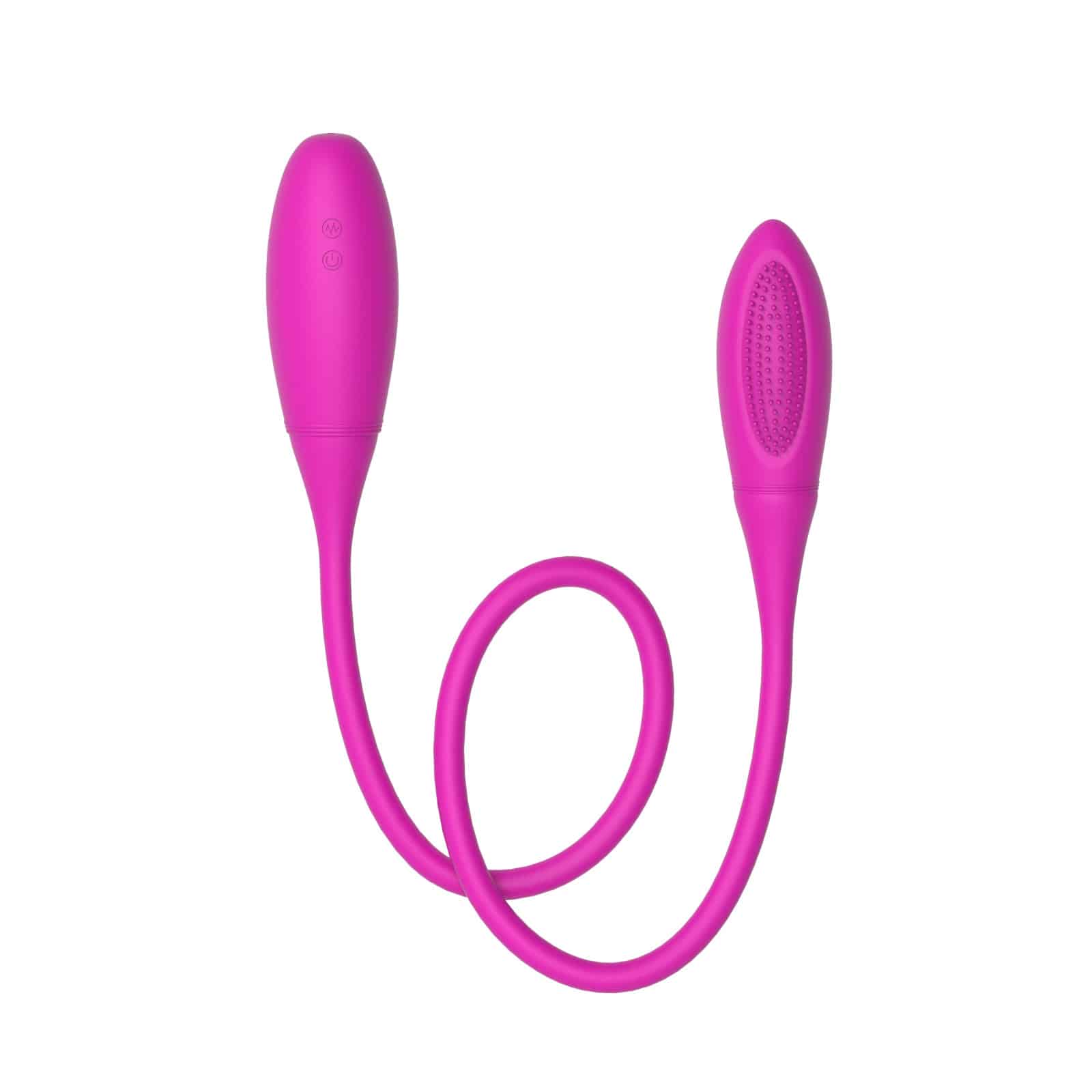 Anal and vaginal double penetration sexual egg
