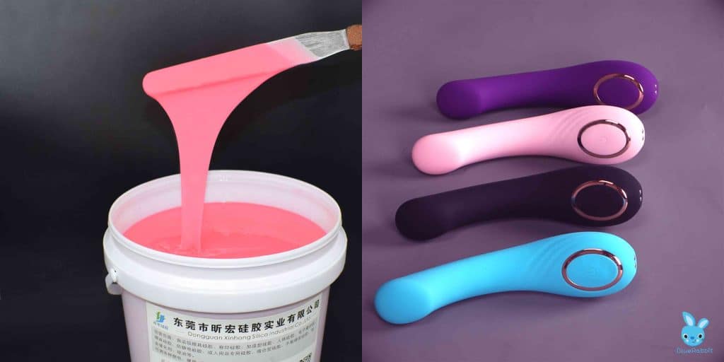 Vibrators silicone materials