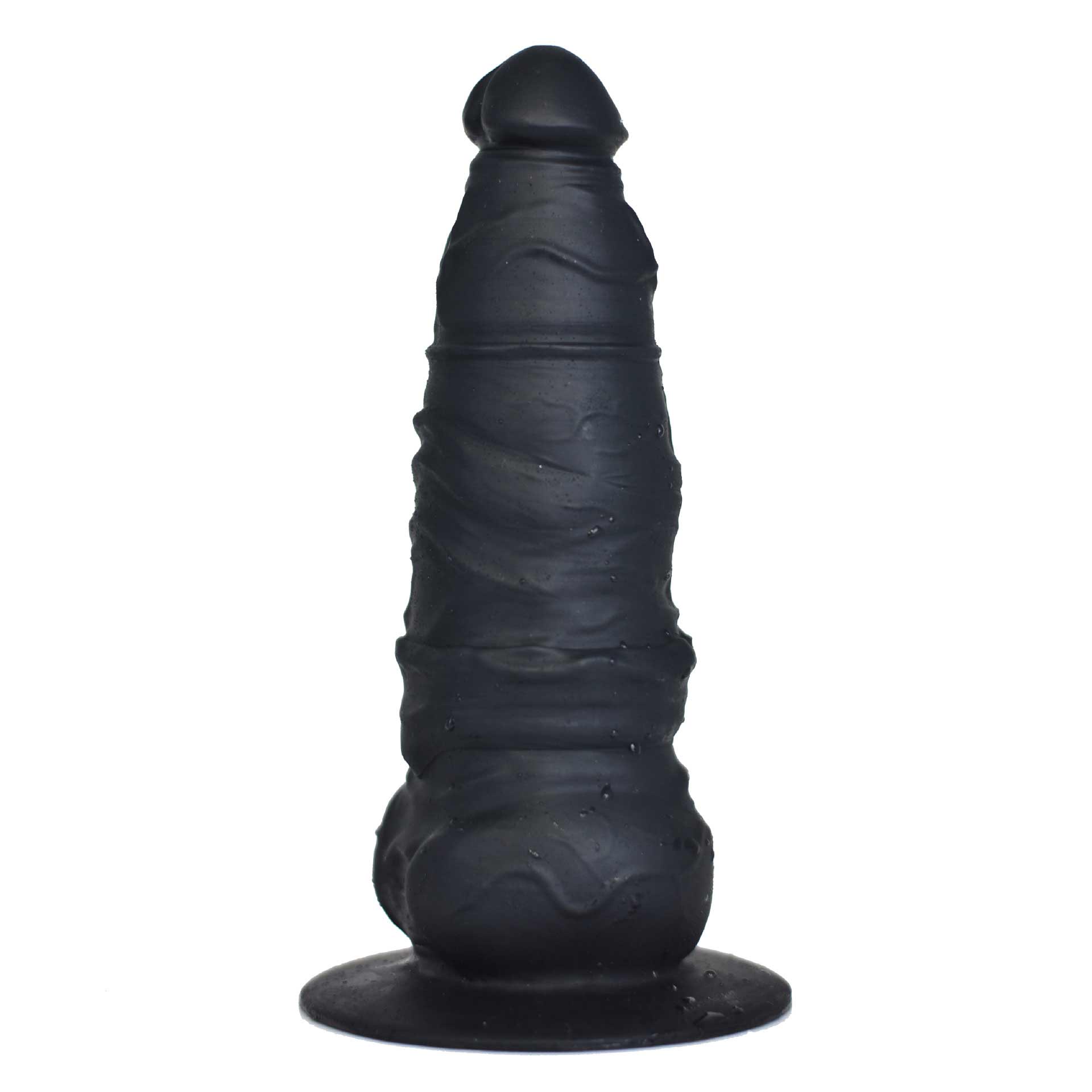 Liquid Silicone Big Black Dildo HL-H021