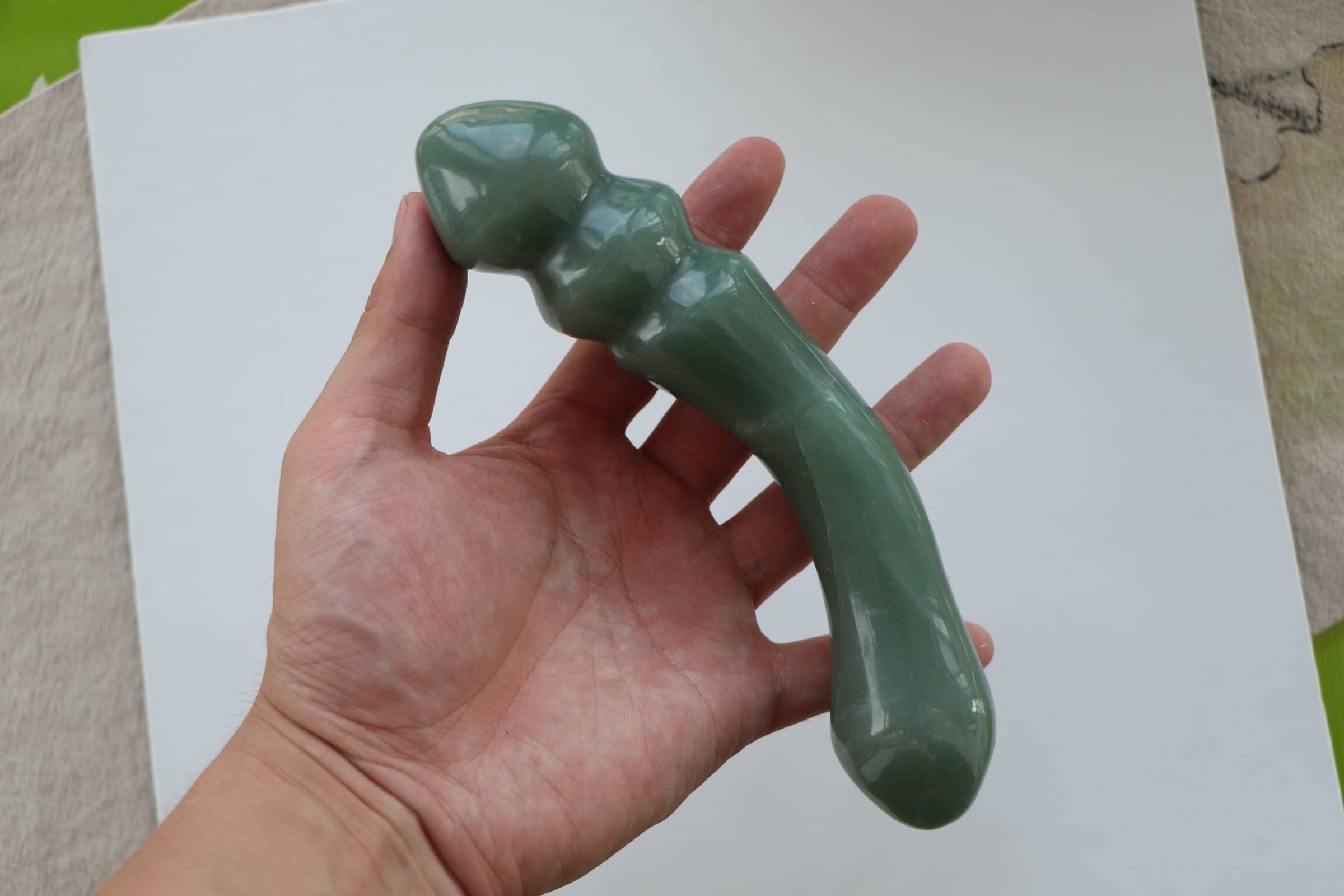 Crystal anal dildo