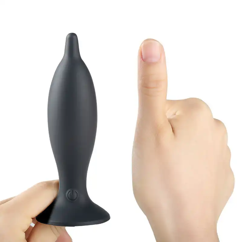 Black small anal vibrator