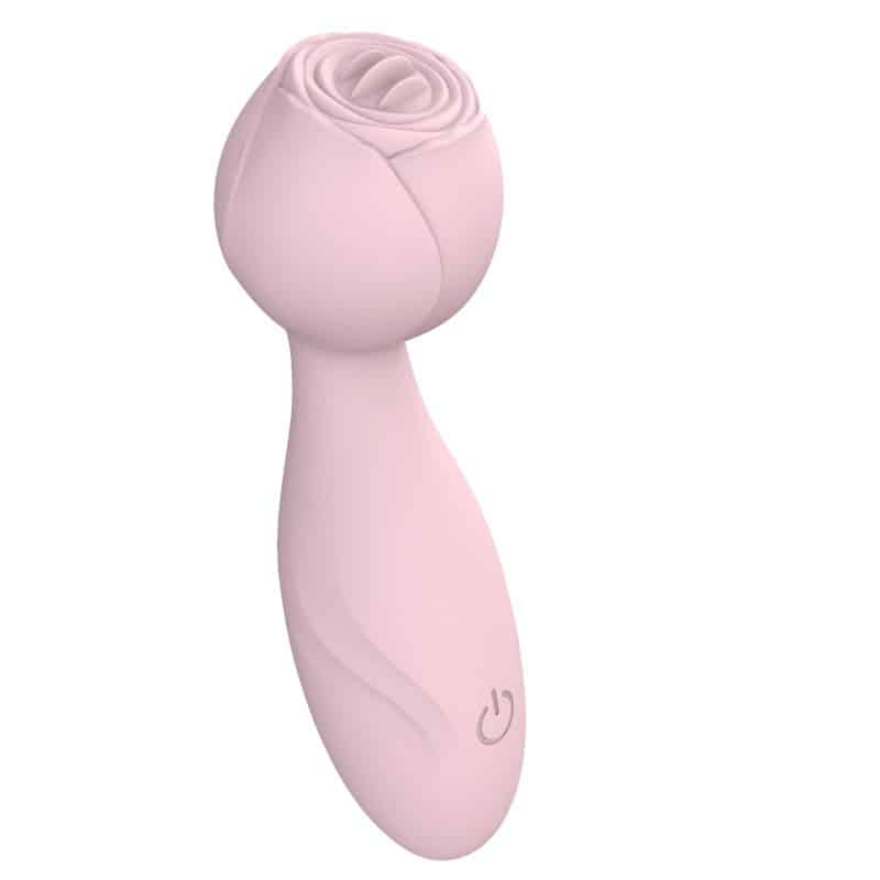 Rose head wand vibrator