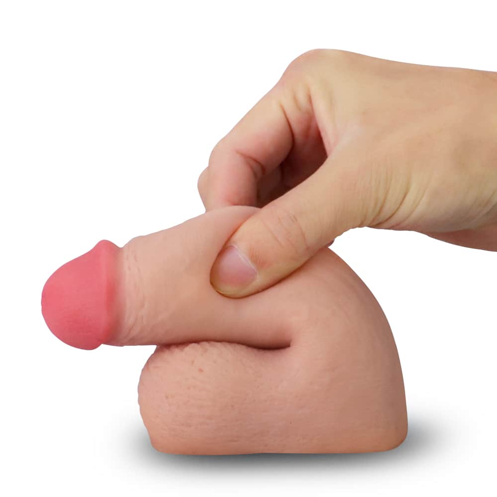 Small realistic stand to pee penis