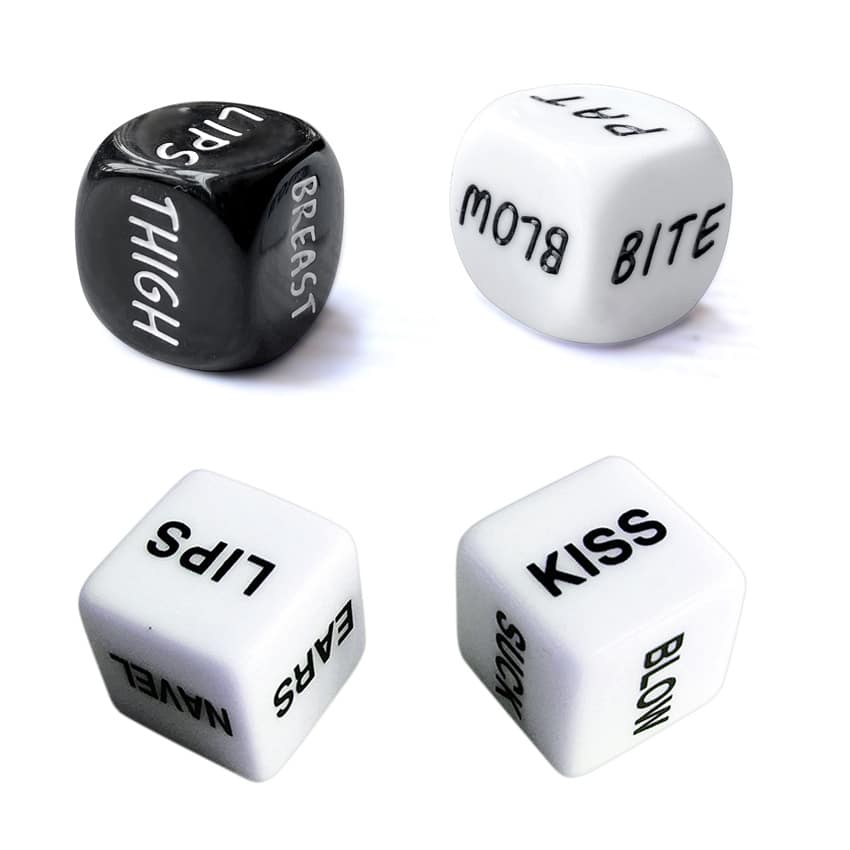 Four pcs sex dice set