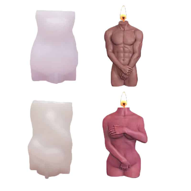 Small mold for erotic candle DIY