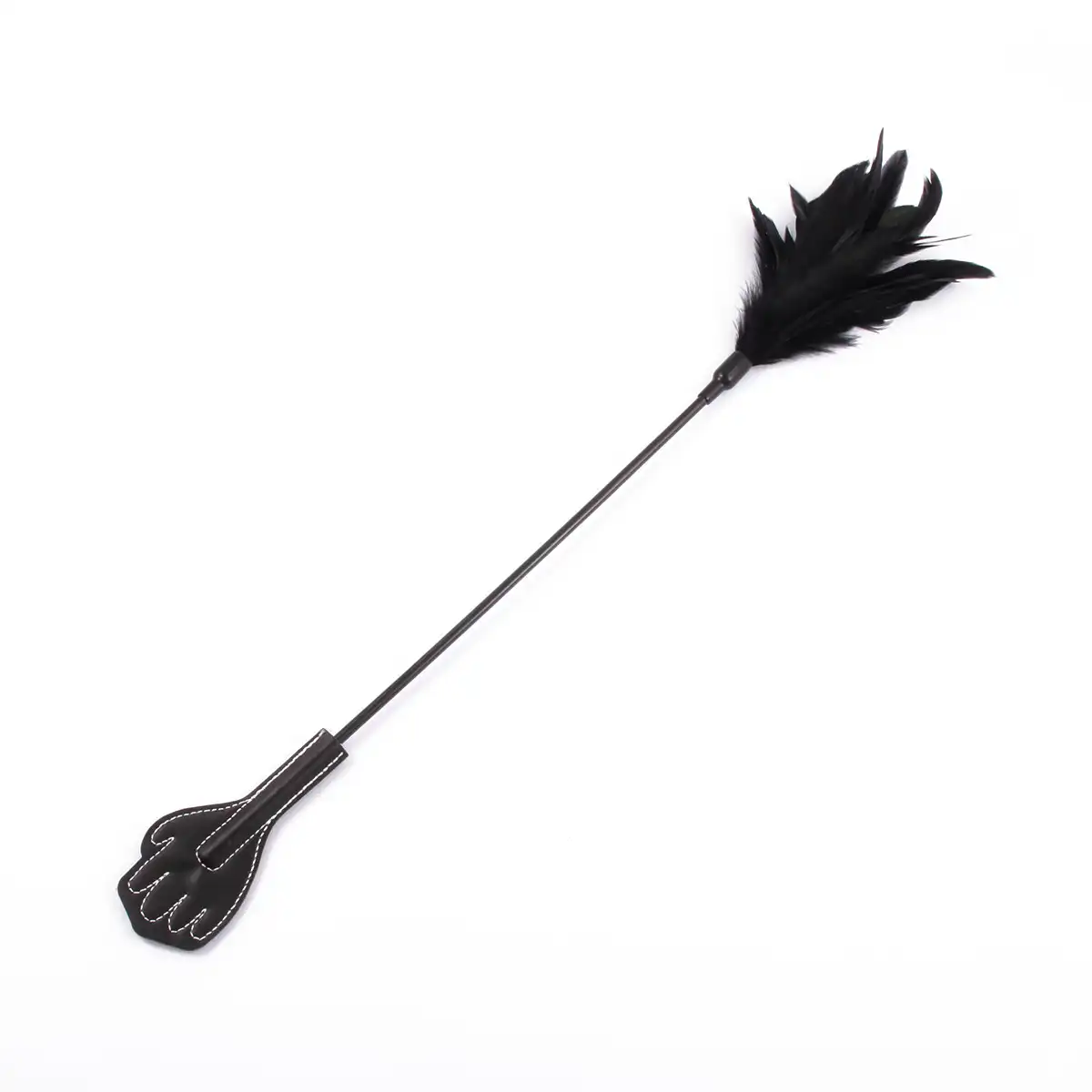 Palmiform feather tickle