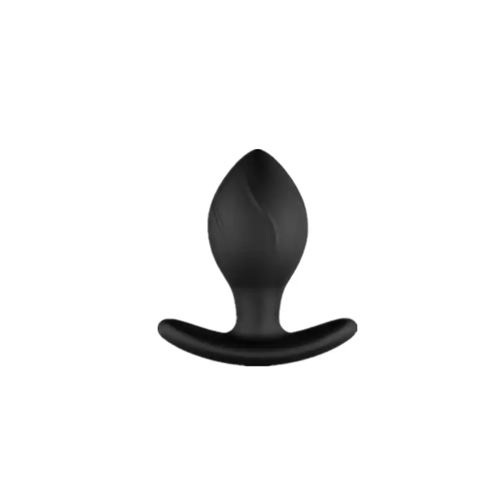 5.1 cm black small anal butt plug