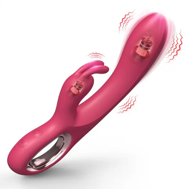 Red rabbit vibrator for women