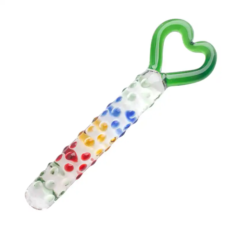 Greenheart handle glass butt plug