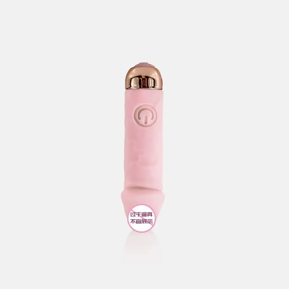 Pink small dildo vibrator