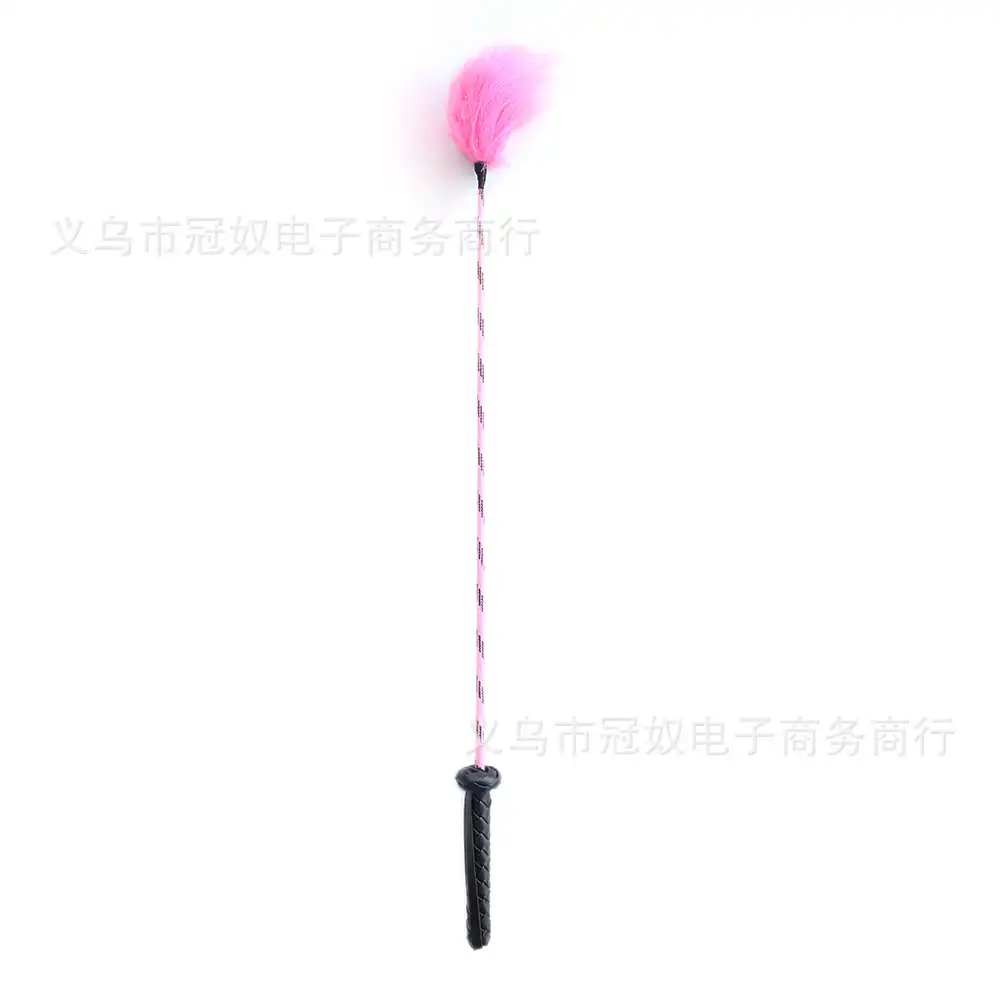 Pink feather tickler