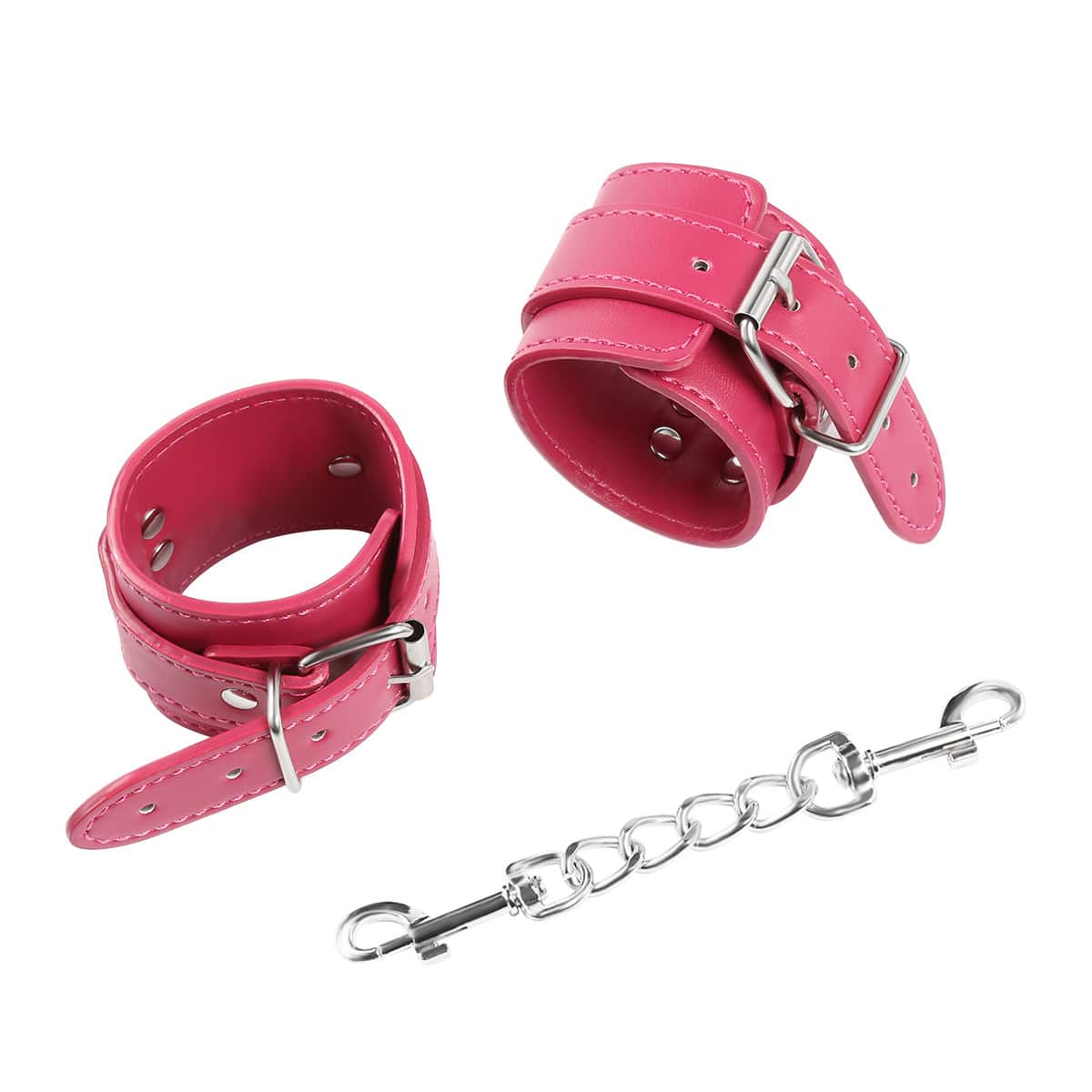 Leather Standard Locking Wrist Cuffs