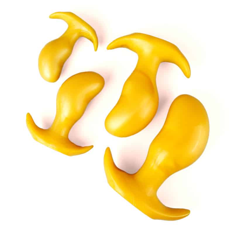 4 piece Mango anal training toy
