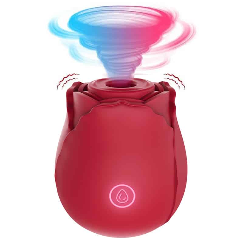 Rose Toy Clitoris G Spot Clitoral Sucking Vibrator