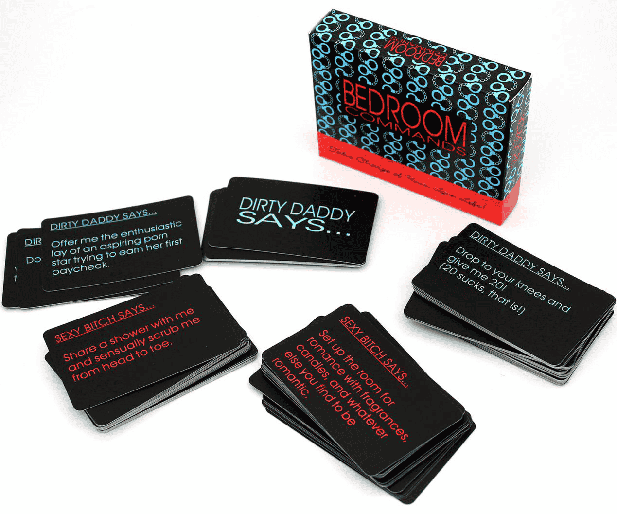 Bedroom sex game cards