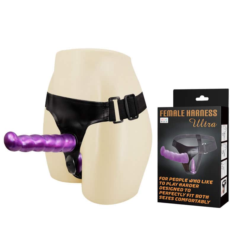 Soft Strapon Harness Double Dildo