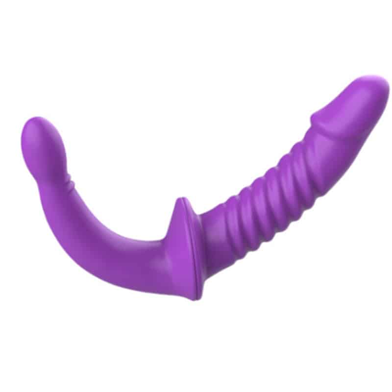 Strapless Strap On Double-Ended Dildo