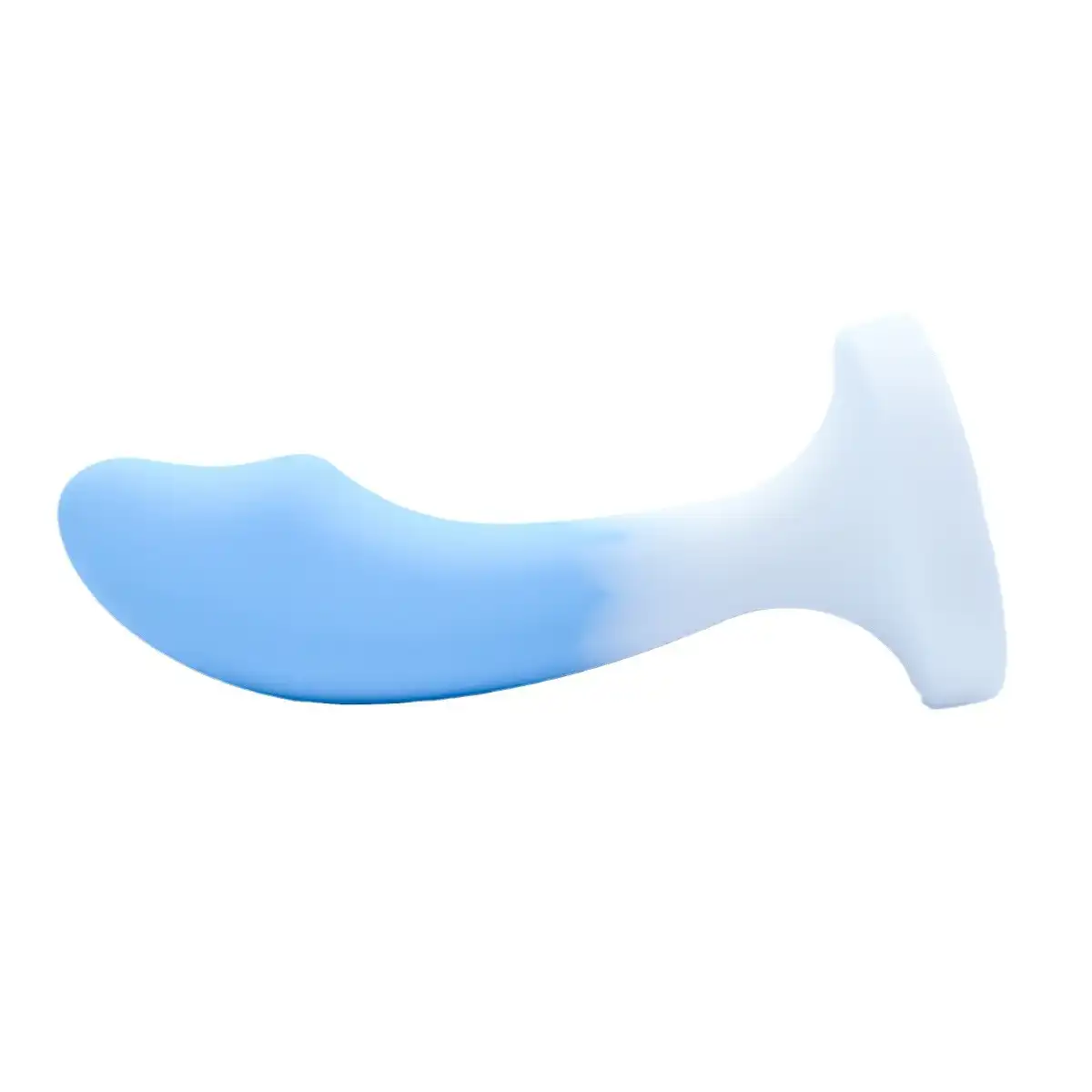 8.2 cm gradient blue small anal butt plug