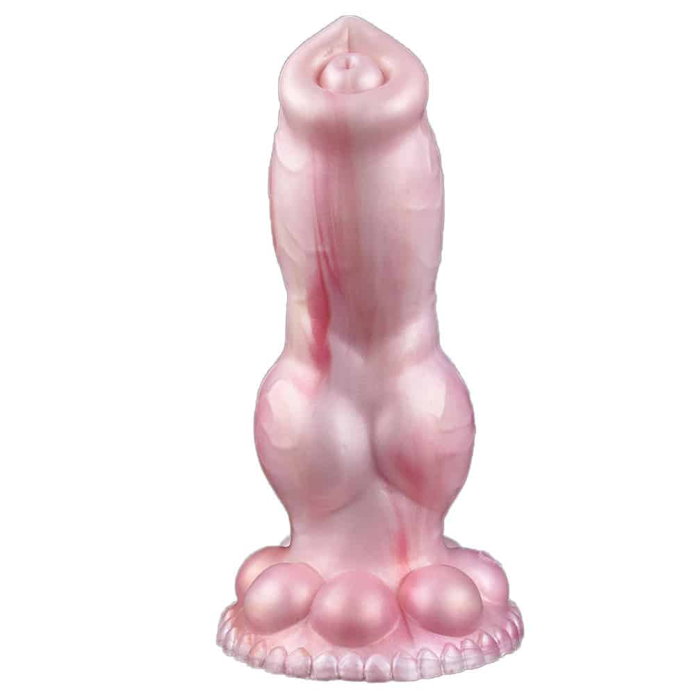Inflatable Silicone Bull Dog Dildo