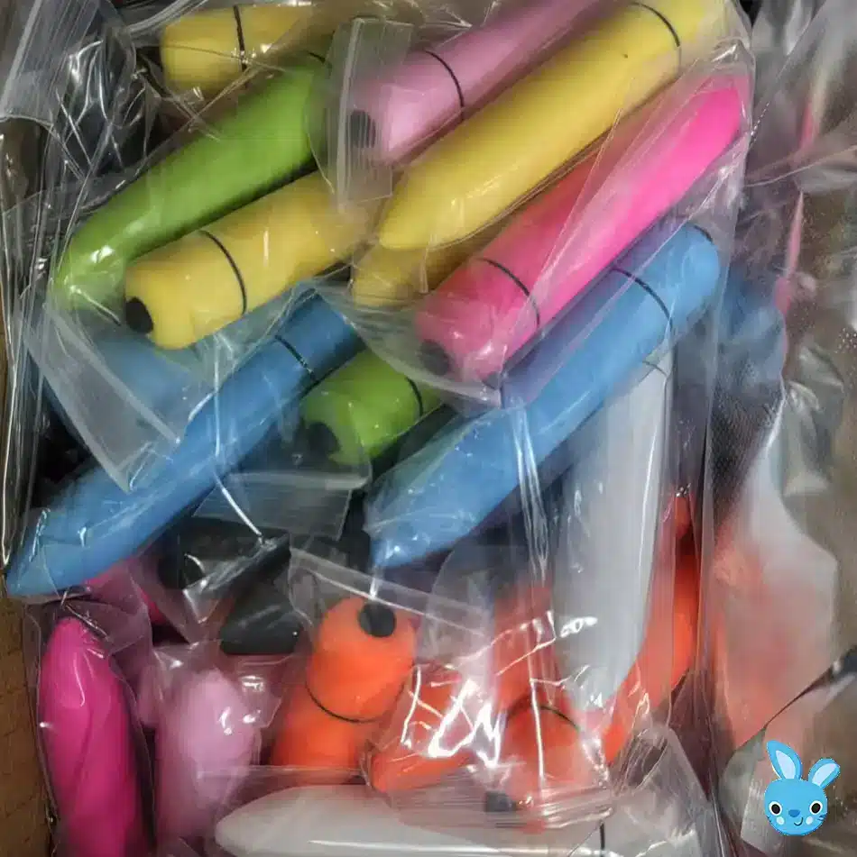 Bulk bullet vibrators