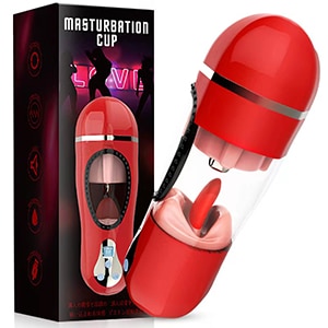 Masturbation Cup wtih Tongue
