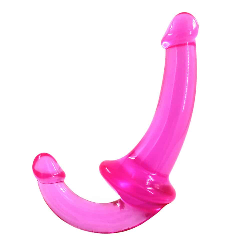 strap on double gel dildo