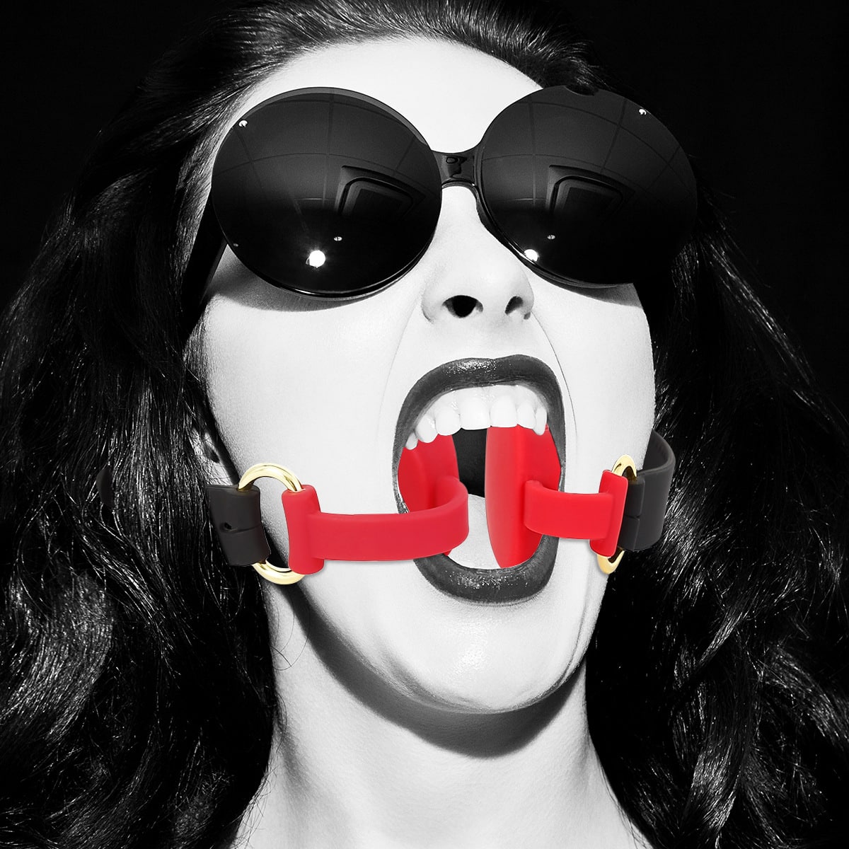 mouth gag open