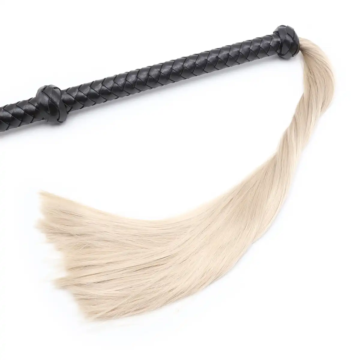 Brown leather flogger