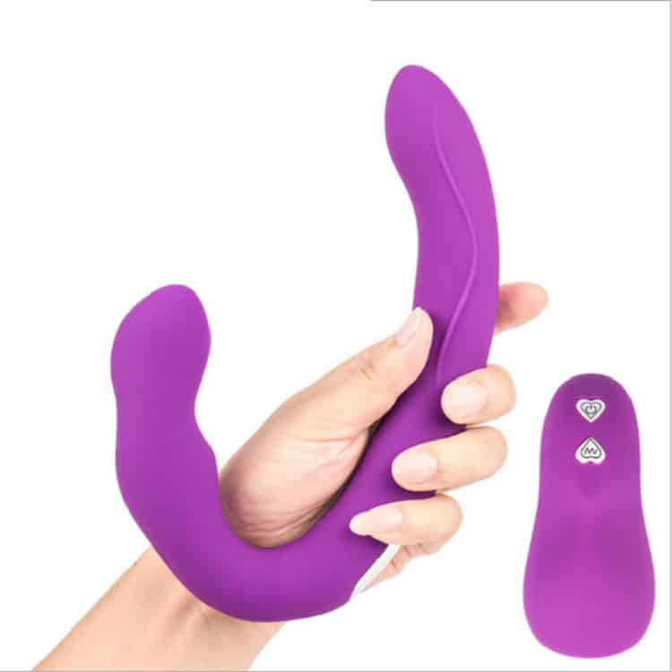 Strapless Strap On Dildo with Remote Control