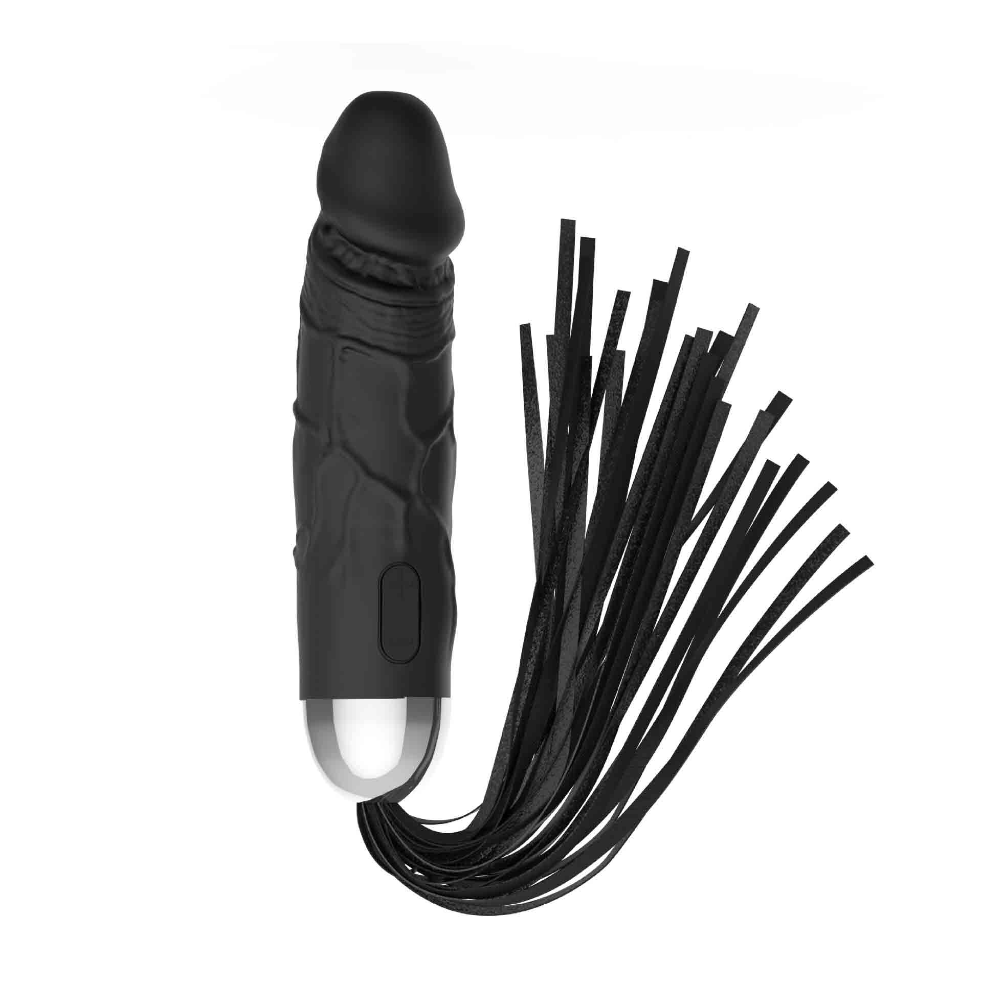 Black small dildo with whip tail FHB17-3005
