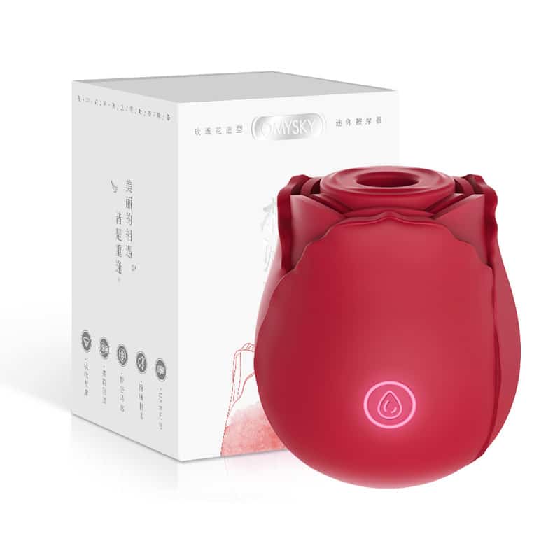 Omysky rose sucking vibrator