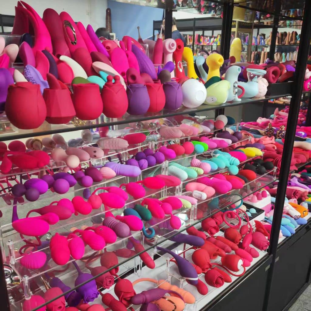 Various-sex-toys-display