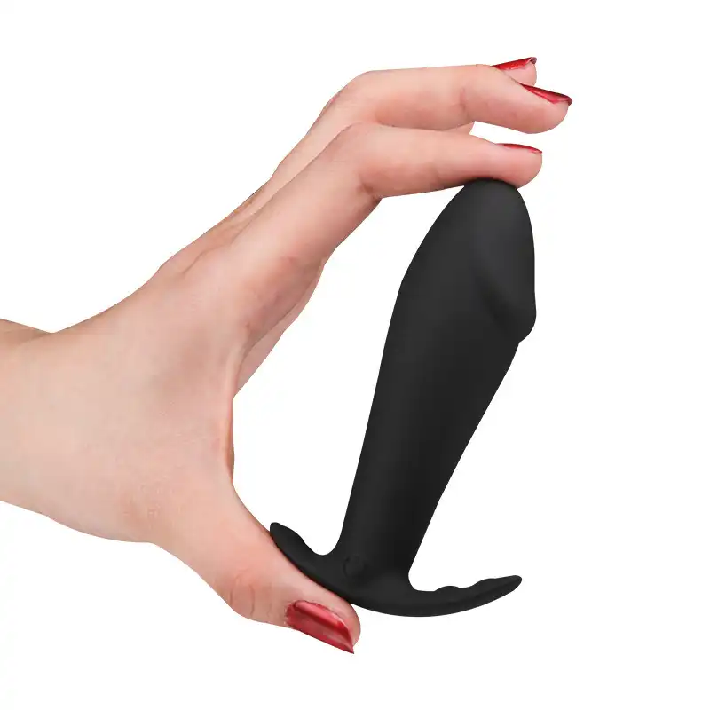 Black dildo small anal vibrator