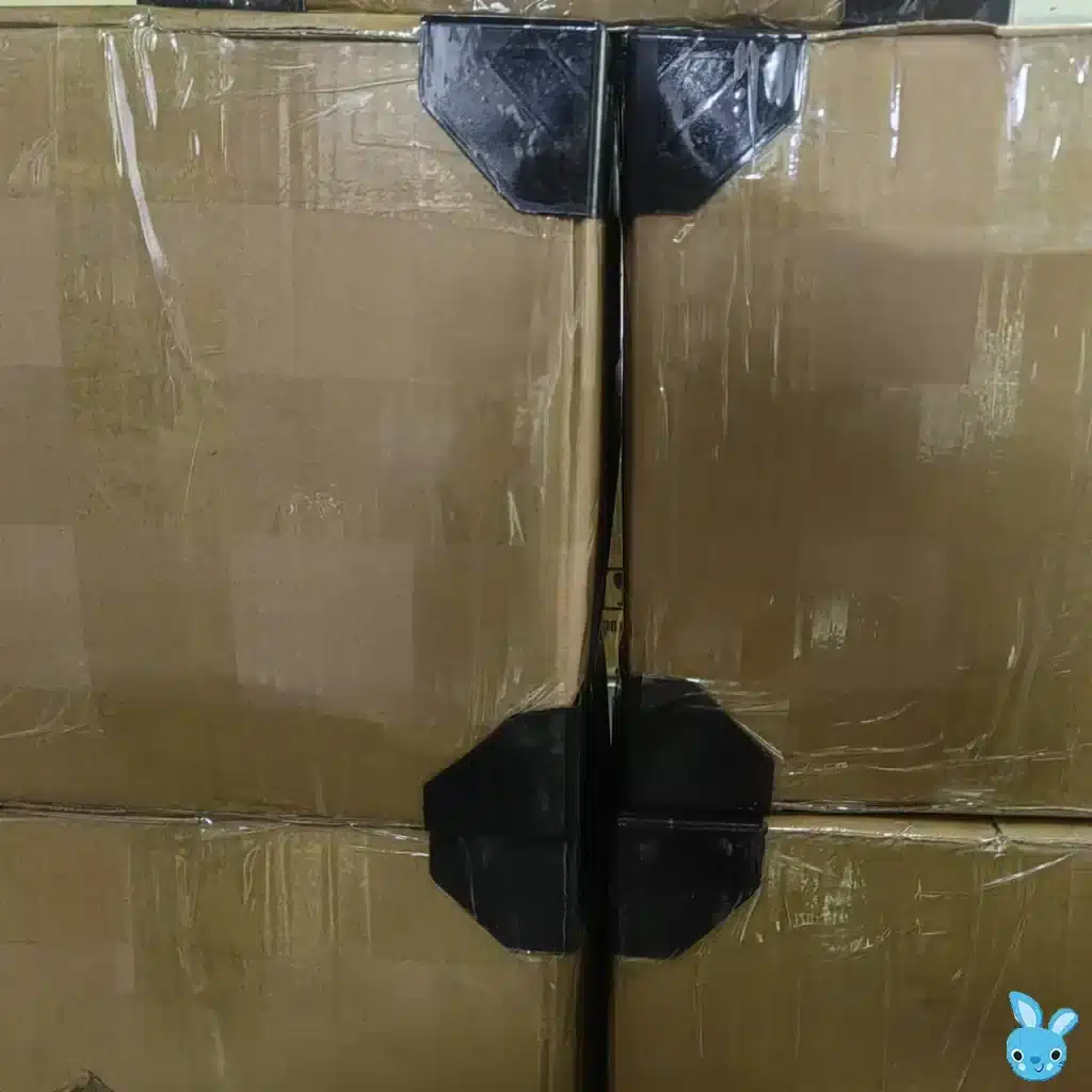 Carton corner protection packaging