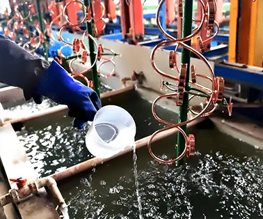 Metal electroplating