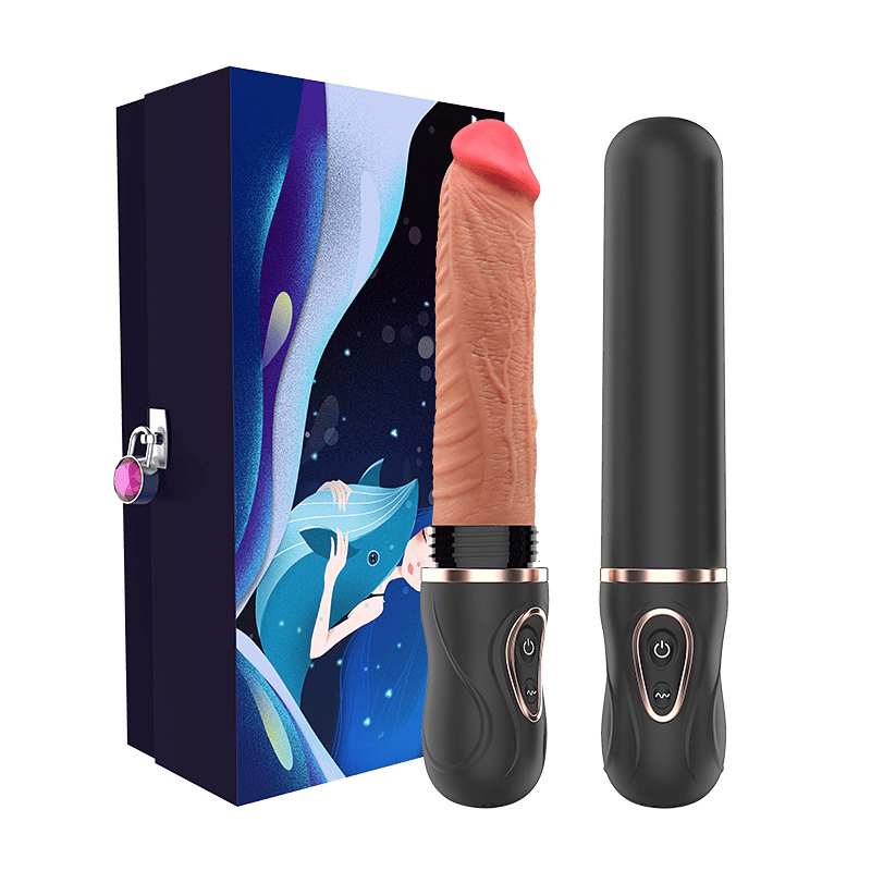 discreet packing vibrating dildo